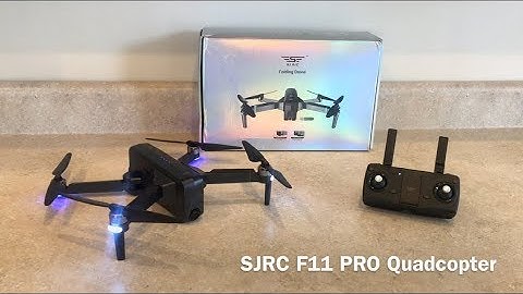 SJRC F11 PRO Drone Review (TomTop)