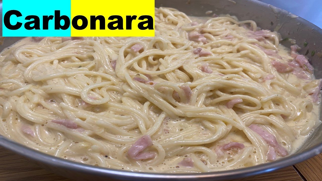 Ultimate Spaghetti Carbonara Recipe YouTube