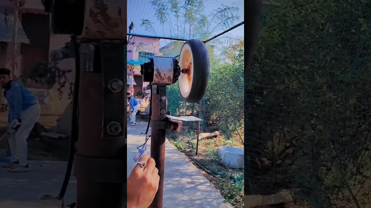 DIY Homemade Bowling Machine For Cricketers | YKK Project 