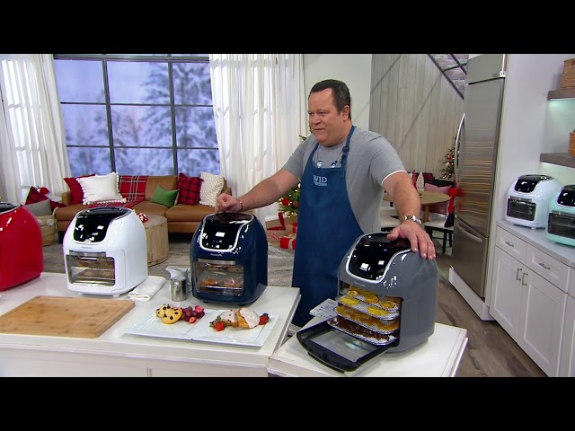 PowerXL Air Fryer Oven 8-qt with Accessories and Recipe Booklet on QVC 