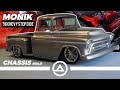 Stunning ‘56 Chevy 3100 Stepside Restomod with 383 Stroker Motor and Killer Red Interior | “Monik”