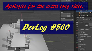 Building a throne room in Blender part 104 - Enchanted Lands Devlog #560