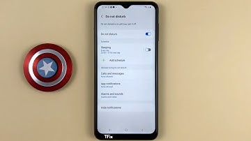 How to enable/disable Do not disturb on Samsung A04s Android 13