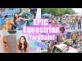 EPIC Equestrian YARDSALE! + Haul | VLOG