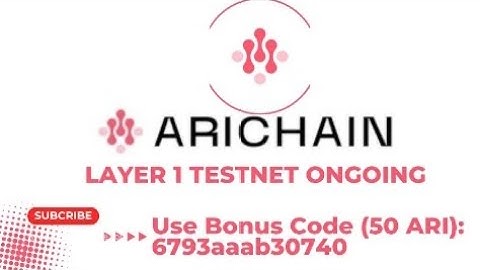 ARI WALLET | HOW TO PARTICIPATE IN ARICHAIN TESTNET | A $10M FUNDED LAYER 1  BLOCKCHAIN | ARI QUIZ