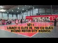 Legacy 13 elite vs  TVO 13u Blaze Set 1  Mizuno Motor City Madness