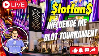 BBBB TIME @SLOTFANSTOUR AT​⁠@SAHARALasVegasINFLUENCE ME SLOT TOURNAMENT WEEK 2 #fyp #shorts #vegas screenshot 3