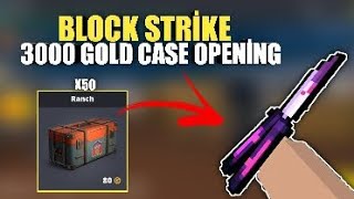 Block Strike | 3000 GOLD CASE OPENİNG FREE BUTTERFLY??! screenshot 2
