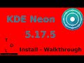 KDE Neon: Install - Walkthrough