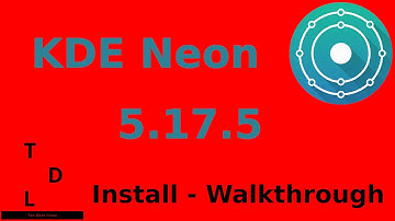 KDE Neon: Install - Walkthrough