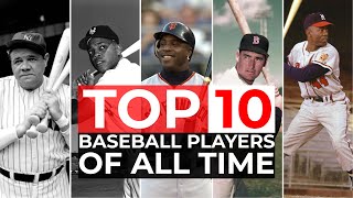 Top 10 Baseball Players of all time By TopNewsage