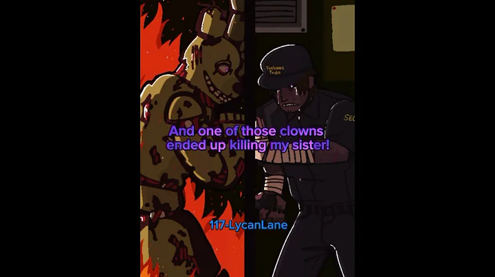 William Afton and Michael Afton. Part 1. #shorts #fnaf #springtrap #michaelafton