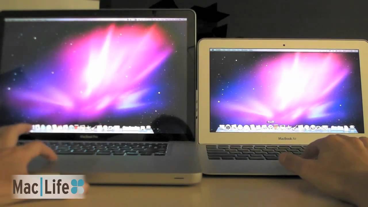 First Look: MacBook Pro vs. MacBook Air - App Launch Test ...