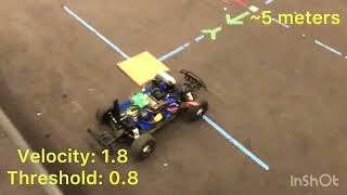 F1Tenth Automatic Emergency Braking Demonstration