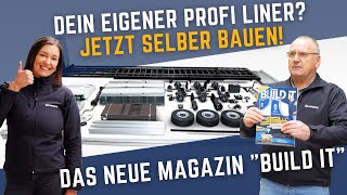 The Profi Liner to build yourself. The new 'Build It' magazine from KRONE. | KRONE TV