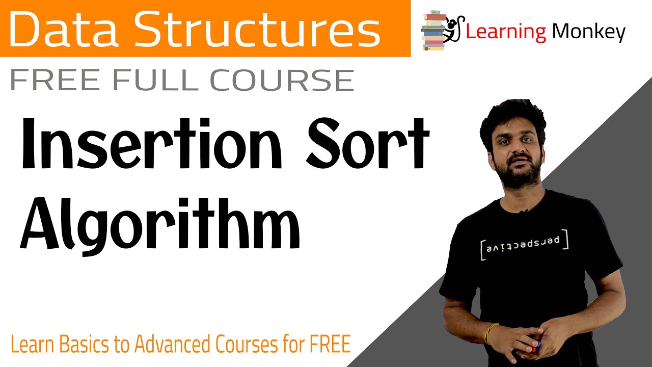 Insertion Sort Algorithm || Lesson 7 || Data Structures || Learning ...
