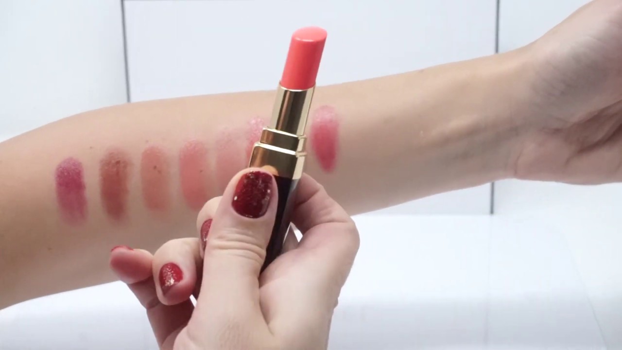 Chanel Rouge Coco Flash Lipstick 74 Flash - Youtube