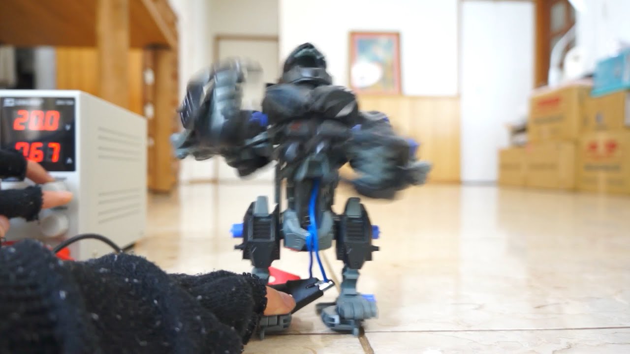 ゾイドに高電圧を与えてみた