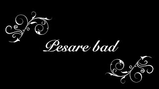 Zedbazi - Pesare Bad (LYRICS VIDEO) chords