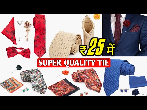 Silk Cufflink and Tie Pin Set in Wholesale Price | यहां मिलेगा सभी