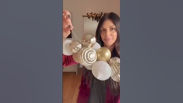 Diy cascading Ornament arch!