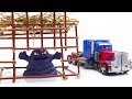 Transformers Optimus Prime Truck Movie Animation Robot Lego Short story & Annoying Mud #трансформеры