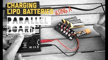 Charging Lipo Batteries using a Parallel Board