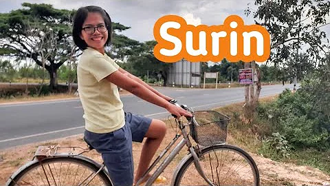 Rural life in Isan. Evening ride around the villag...