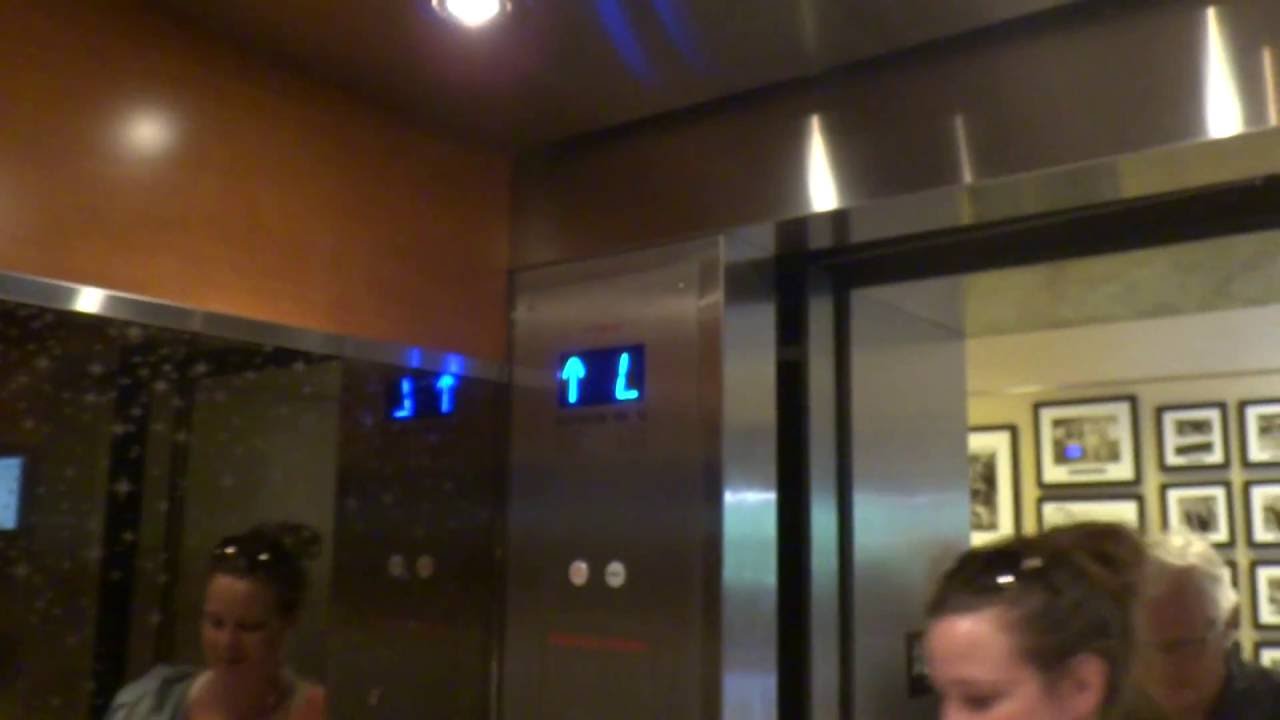 Modernized Otis Traction Elevators at Disneyland Fantasy Tower, Anaheim