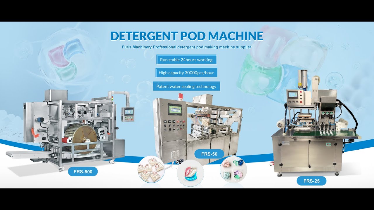 FRS-50 Detergent pod making machine #detergent capsule making machine # ...
