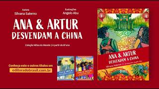 Book Trailer | Ana e Artur desvendam a China - Silvana Salerno