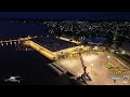 VIDEO DRON MINI 3 SOBREVUELO NOCTURNO POR LA RAMBLA DE NUEVA PALMIRA Y LA ZONA PORTUARIA. ABRIL 2024