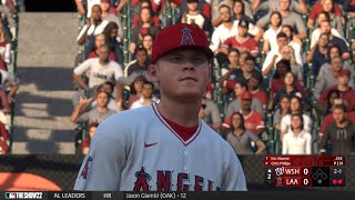 MLB Franchise 2022 Washington (12-21) at LA Angels (16-18) screenshot 5
