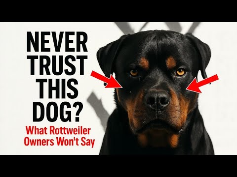 Why Rottweiler Owners Never Talk About This