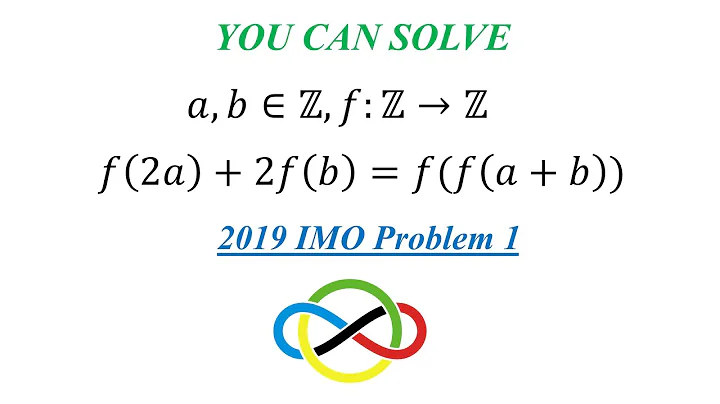 SOLVING an IMO Functional EQUATION in 3 MINUTES!!! | 2019 IMO Problem 1