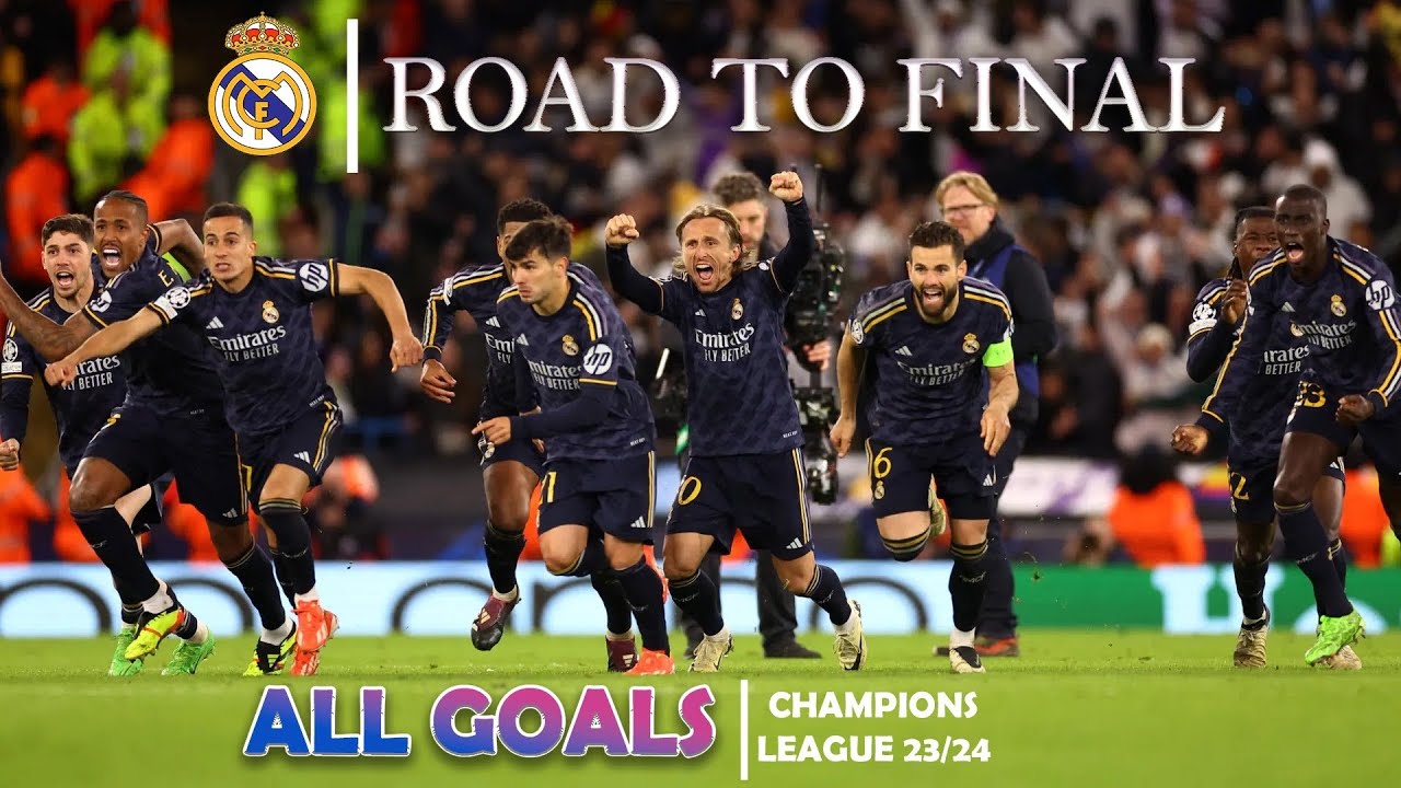 Road to Final | Real Madrid All Champions League Goals 2023/24 # ...