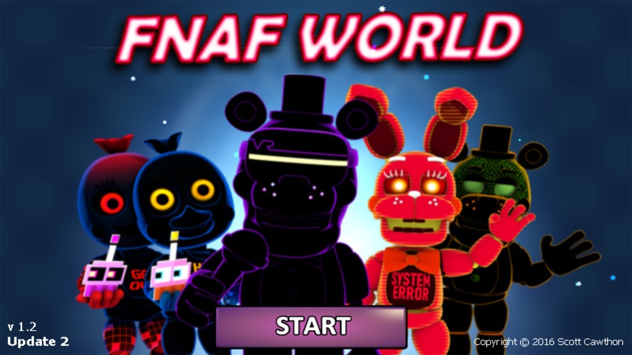 FNAF WOLRD 2 - Free Addicting Game