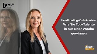 Headhunting: So revolutionieren Sie Ihr Recruiting mit Schnelligkeit und Effizienz