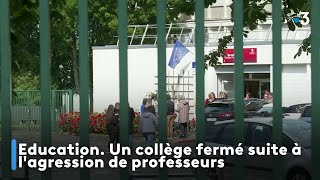 Education. Un collège fermé suite à l'agression de professeurs by France 3 Bretagne 1,769 views 3 days ago 1 minute, 6 seconds