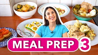 Meal Preparation συστατικών για όλη την εβδομάδα για γέυματα σε 5' | Efi Koloverou Dietitian