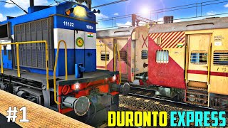 Diesel SPECIAL 🔥 DURONTO Express || WDP4D COUPLING in Train Simulator || PC FHD GamePlay