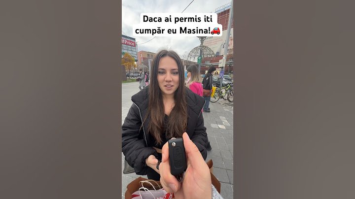 Daca ai Permisu Iti Cumpăr Eu Mașina ! 🚗