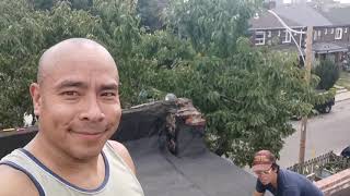 Hillbilly Asians Part 3 Flat Roofing DIY