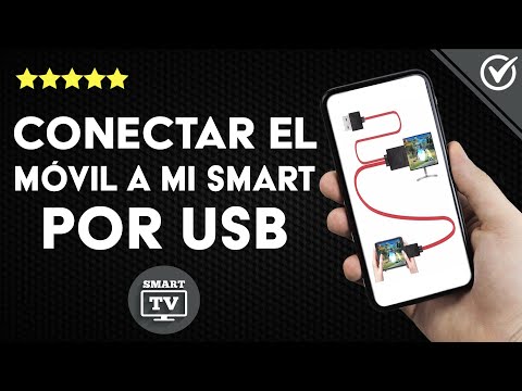 ¿Cómo puedo conectar el móvil a mi SMART TV por USB?