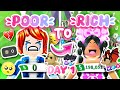 Trading From POOR To RICH In 7 Days Adopt Me Challenge (DAY 1) 🫧💗👑