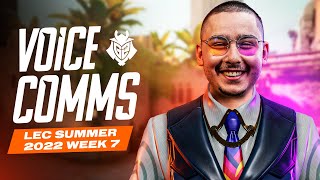 BB SWITCHES TO VALORANT?! | LEC 2022 Summer Week 7 Voicecomms