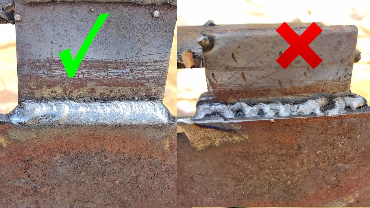 Learn how to stick weld two pieces of metal together  welding tips
