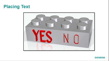 Solid Edge Lesson:32 Placing Text