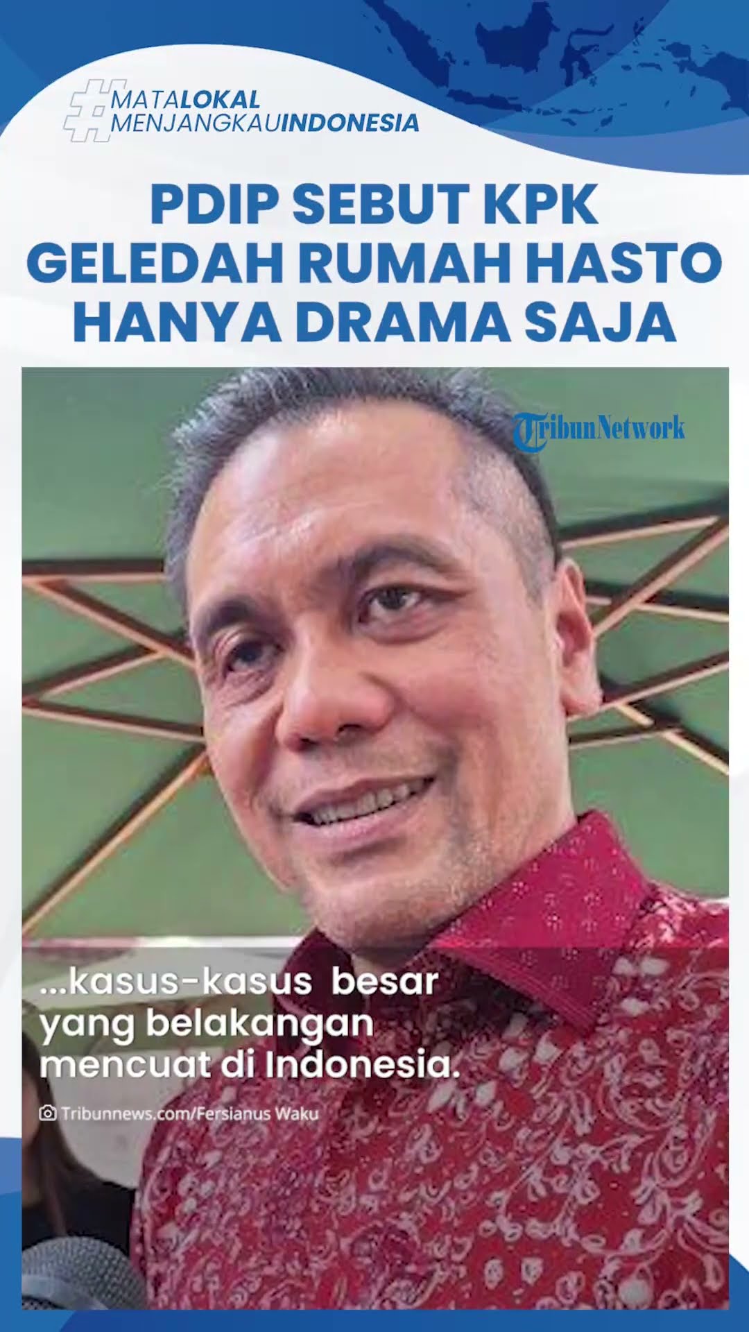KPK Geledah Rumah Hasto \u0026 Sita Barang, PDIP: Sebenarnya Ini Drama Saja, Bisa Jadi Pengalihan Isu