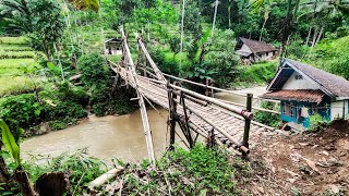 Inilah!!! Kampung Leuwipisitan,Kampung Terindah Dan Tersembunyi Di Pelosok Desa.Pedesaan Jawa Barat